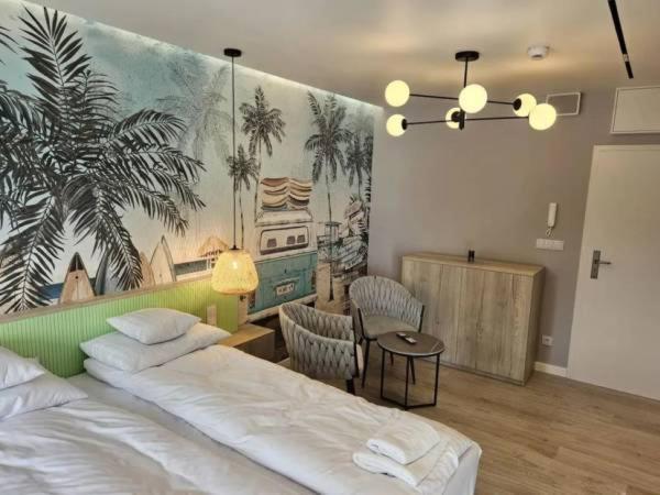 Apartament Z Widokiem Na Morze I Port Мжежино Экстерьер фото